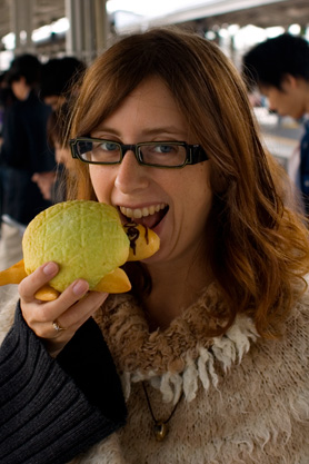 Me devouring a hapless turtlebun - Apr 07 Me devouring a hapless turtlebun - Apr 07